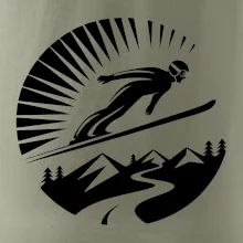 Skokan černý v kruhu