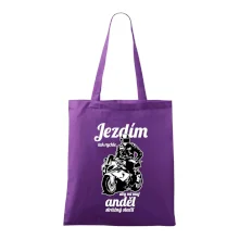 Silniční motorka - jezdím tak rychle, aby mi můj anděl strážný stačil