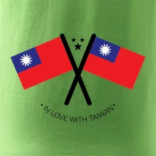 In love with Taiwan - vlajky