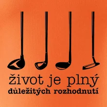 Golf - důležitá rozhodnutí