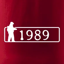 Hasič - ročník narození v rámečku