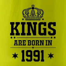 Kings are born in 1991
