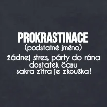 Prokrastinace - TEXT
