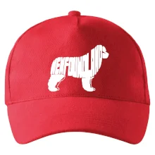 Novofundlandský pes - nápis v tělě