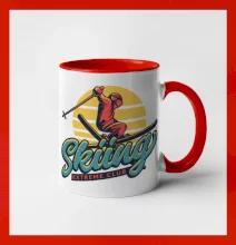 Skiing winter extreme cup