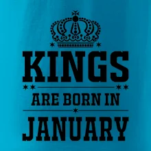 Kings are born in January