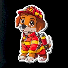 Malý hasič - pejsek