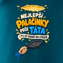 Nejlepší palačinky peče táta I ty co skončí na stropě