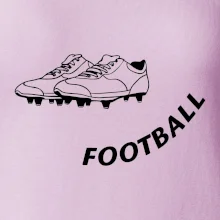 FOOTBALL nápis šikmo