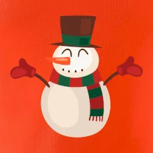 Vánoční sněhulák