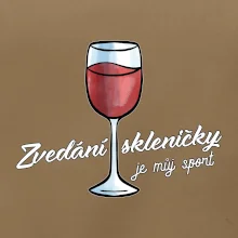 Zvedání skleničky je můj sport