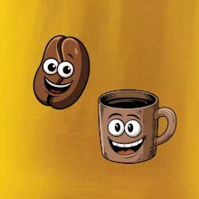 Parové triko - Hrnek a káva