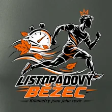 Listopadový běžec se stopkami a korunou