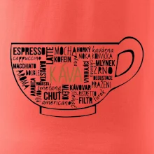 Káva - hrníček názvy