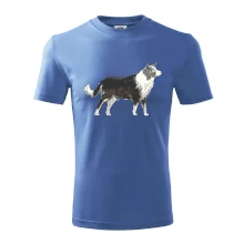 Border kolie kreslená