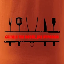 Griluju tak dobře, jak vypadám