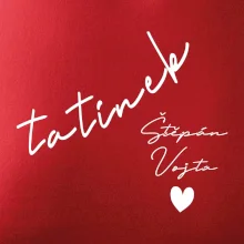 Mikina tatínek  se jmény dětí