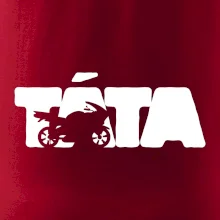 Táta nápis - motorka supersport