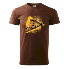 Bitcoin oranžová pizza