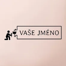 Instalatér - jméno v rámečku