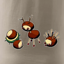 Kaštanová zvířátka - v řadě