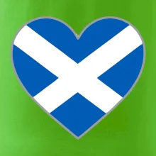 Skotské srdce na prso