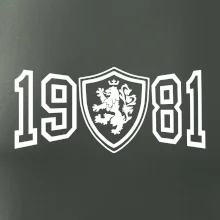 Narozeninový motiv - znak - 1981 Narozeninový motiv - znak - 1981