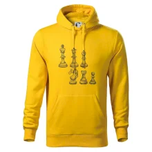 Šachové figurky kreslené