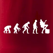 Evoluce kytarista - noha na kombu