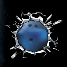 Bowling koule v triku