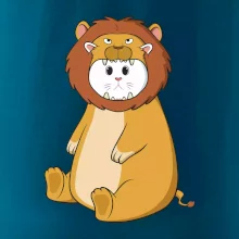 Kočka v převleku lva