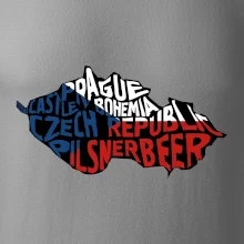 Mapy - názvy měst - Česko