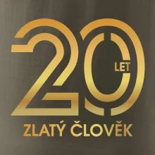 20 let zlatý člověk