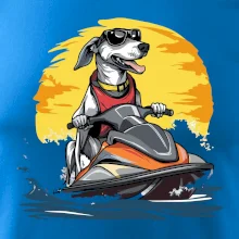 Chrt na vodním skútru