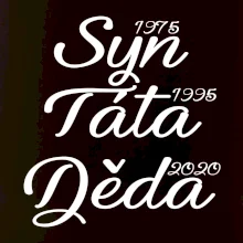 Syn, táta děda - vaše ročníky