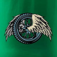 Moto kolo s křídly