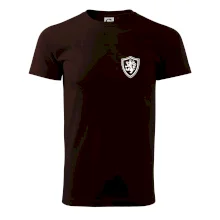 Český lev erb na prsu a na zádech