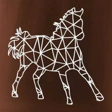 Geometrie - kůň jednobarevná