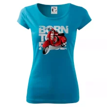 Scooter born to ride red