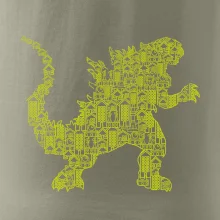 Kaiju godzilla město