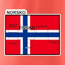 Norsko vlajka další státy