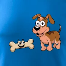 Parové triko - Pes a kost