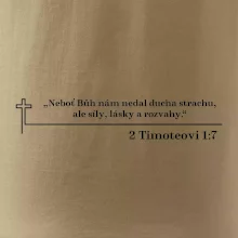 Citáty z bible - 2 Timoteovi 1:7
