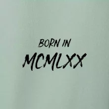 Born in - Římské číslo 1970