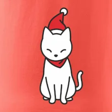 Vánoční kočka sedící