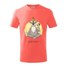 Yoga - keep calm kreslený