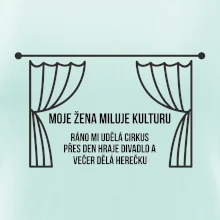 Žena miluje kulturu