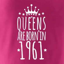 Queens are born in 1961