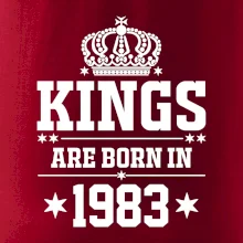 Kings are born in 1983