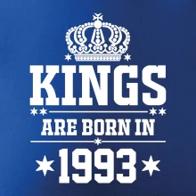 Kings are born in 1993